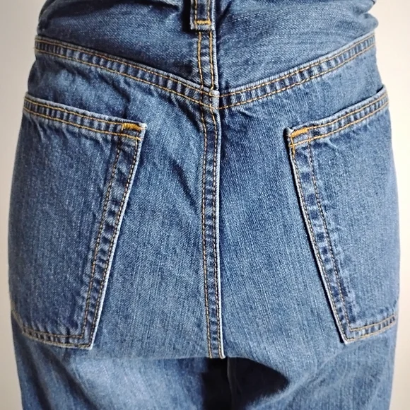 Universal Thread Mid Rise 90s Baggy Jeans 100% Cotton Classic Blue Size 10 - Picture 8 of 13